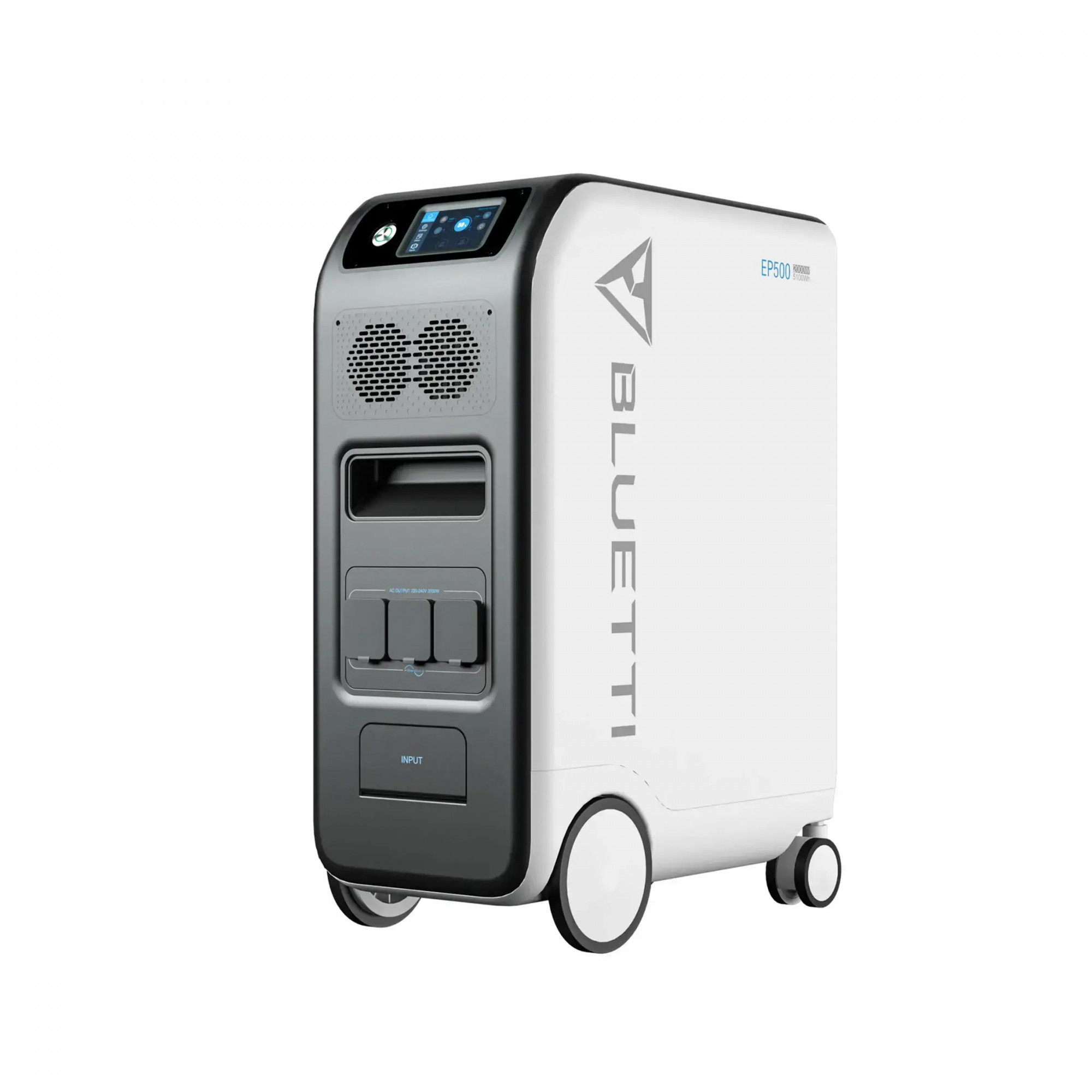 Зарядна станція BLUETTI EP500 Solar Power Station | 2000W 5100Wh (EP500-EU-WH-BL-00)